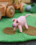 Felt Pig Farm Animal Toy - The Toy Station