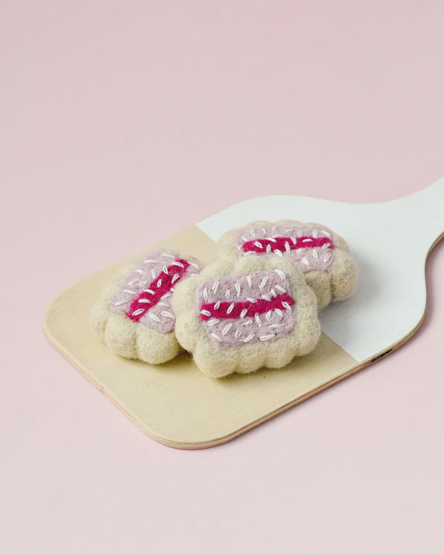 Felt Iced Vovo Biscuits (Set of 3)