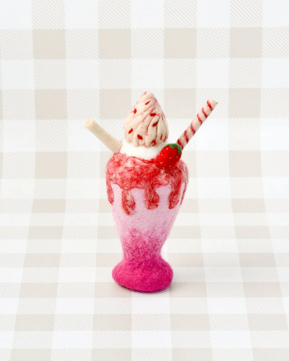 Felt Milkshake Play Food