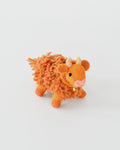 Felt Highland Cow Toy - Light Brown