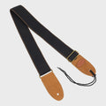 Fretz Poly Cotton Guitar Strap - Black