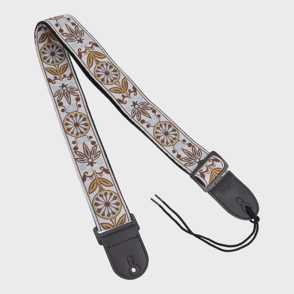 Fretz Woven Jacquard Polyester Guitar Strap (Harvest)