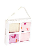 Organic Socks Gift Box Ankle - Assorted Sweetheart - The Toy Station