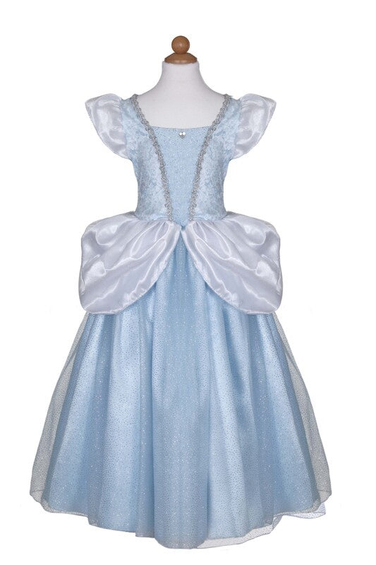 Deluxe Cinderella Gown with Tail Size 5-6 - The Toy Station