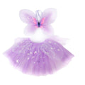 Lilac Flutter Butterfly Skirt & Wings Costume