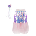 Bling Bling Mermaid Skirt and Clip Set Size 4-6