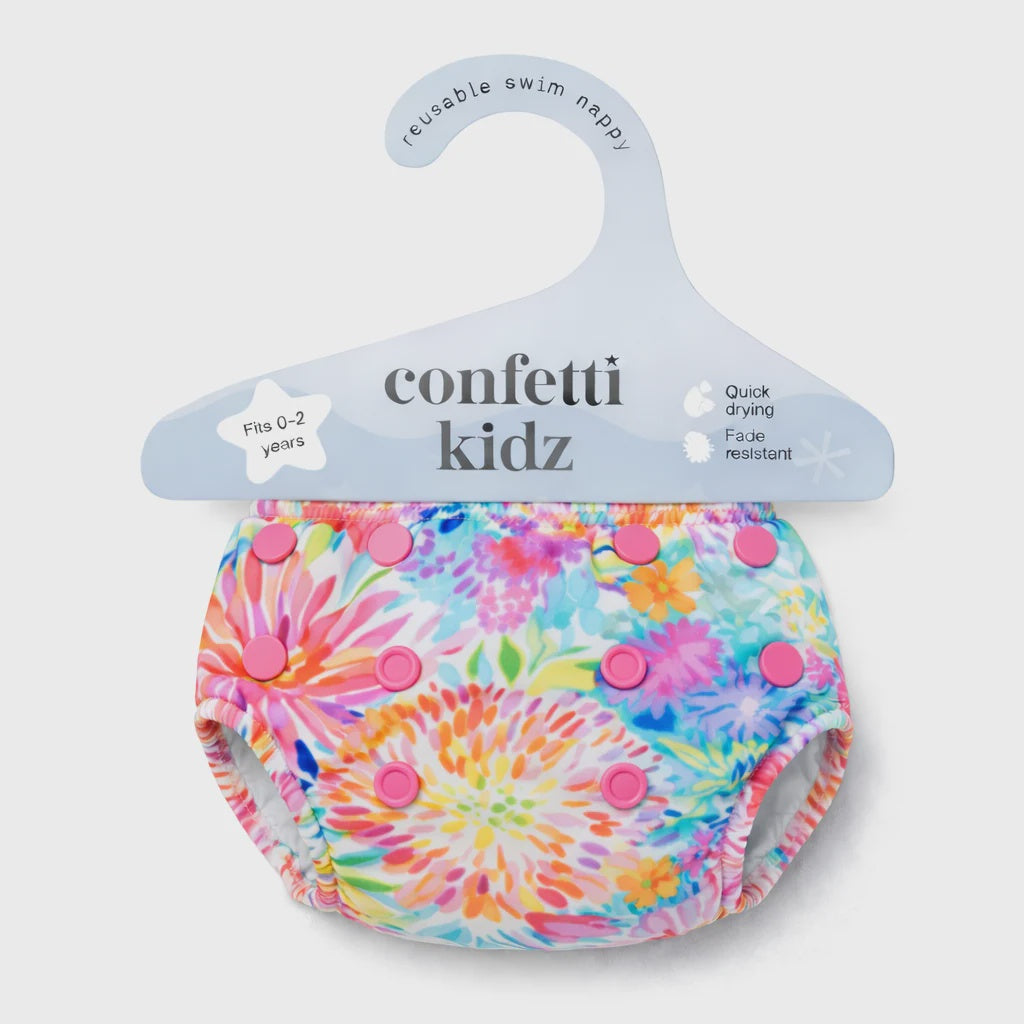 Reusable Swim Nappy | Garden Glow