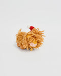 Christmas Ornament - Felt Highland Cow With Bell