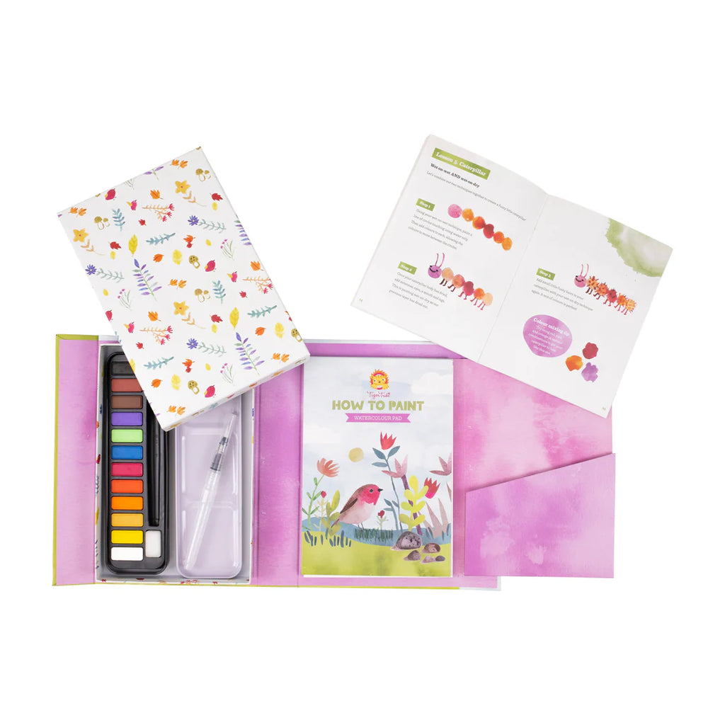 Tiger Tribe How to Paint Watercolour - The Toy Station