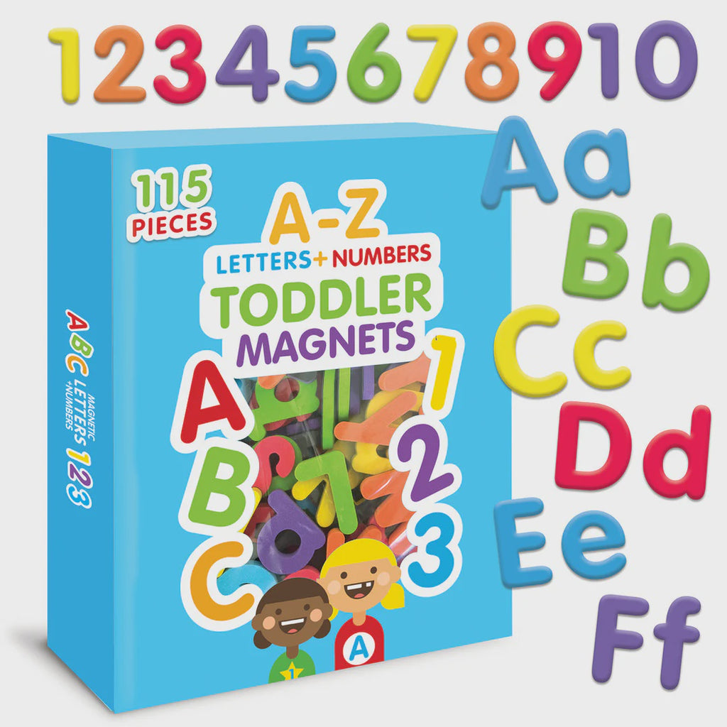 Magnetic Letters and Numbers - The Toy Station