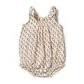 Little Blossom Organic Crinkle Tie Playsuit