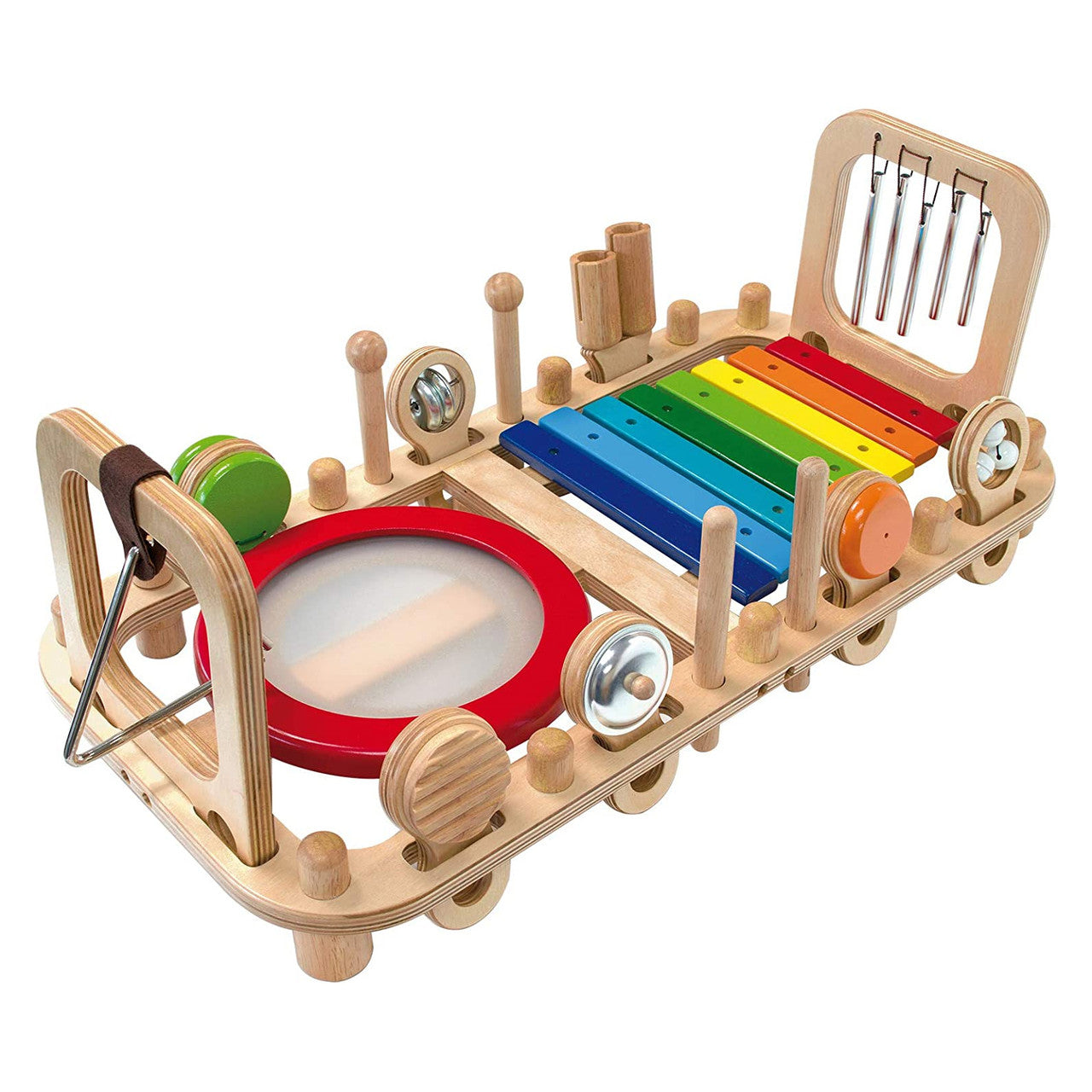 Wooden Melody Bench & Wall Toy - The Toy Station
