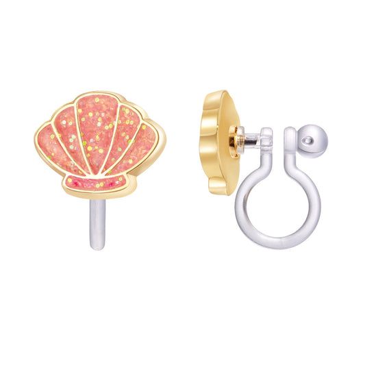 Girl Nation Clip-On Stud - Shell-abrate