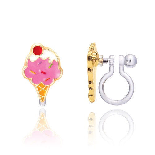 Girl Nation Clip-On Stud - Ice Cream Dream