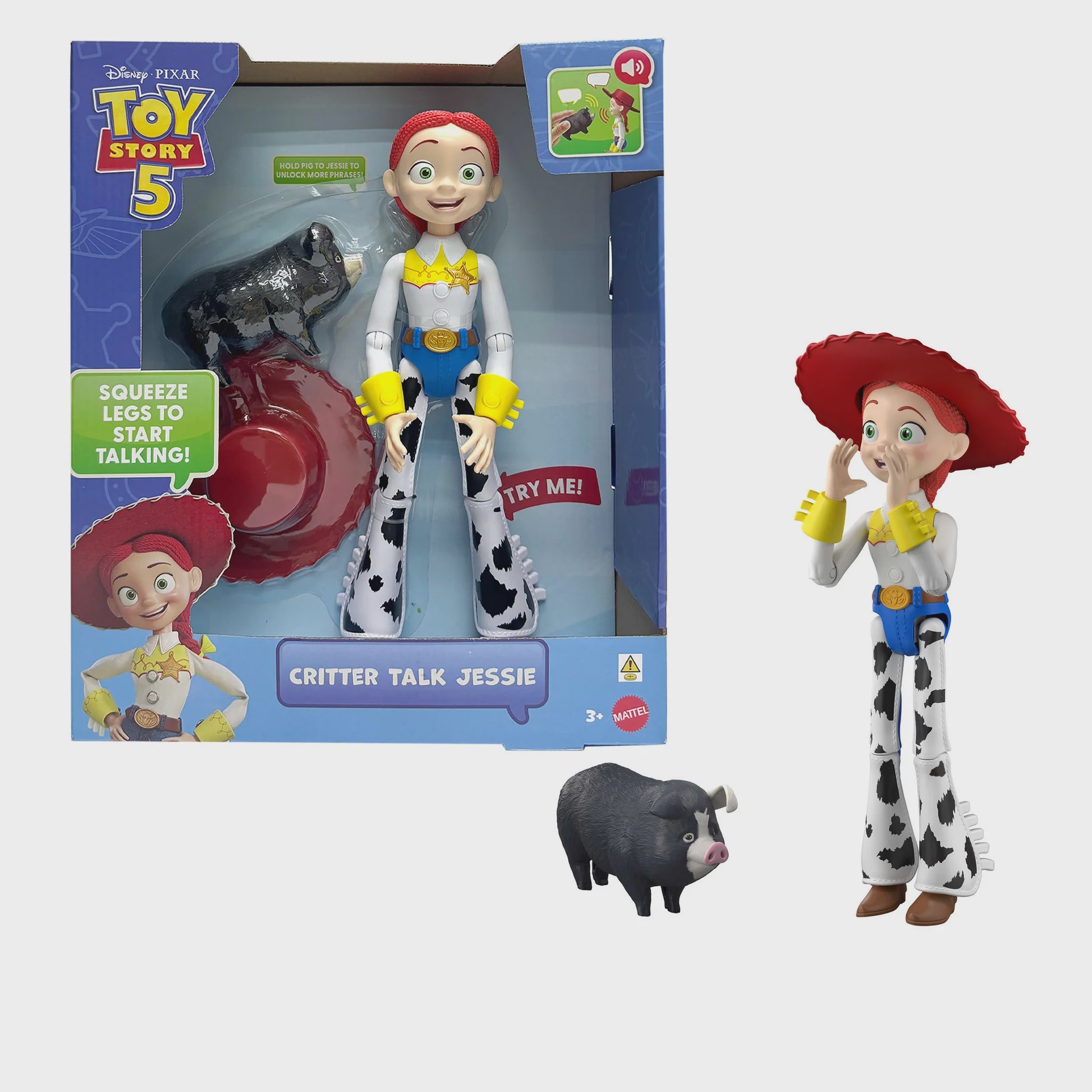 Disney Pixar Toy Story 5 Critter Talk Jessie Figure