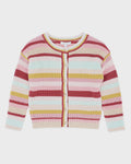 Fox & Finch ORCHARD BLOOM STRIPE CARDIGAN