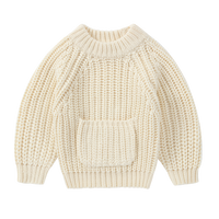 Susukoshi Knit Pullover in Bone