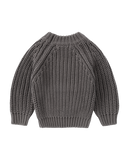 Susukoshi Knit Pullover in Lava Rock