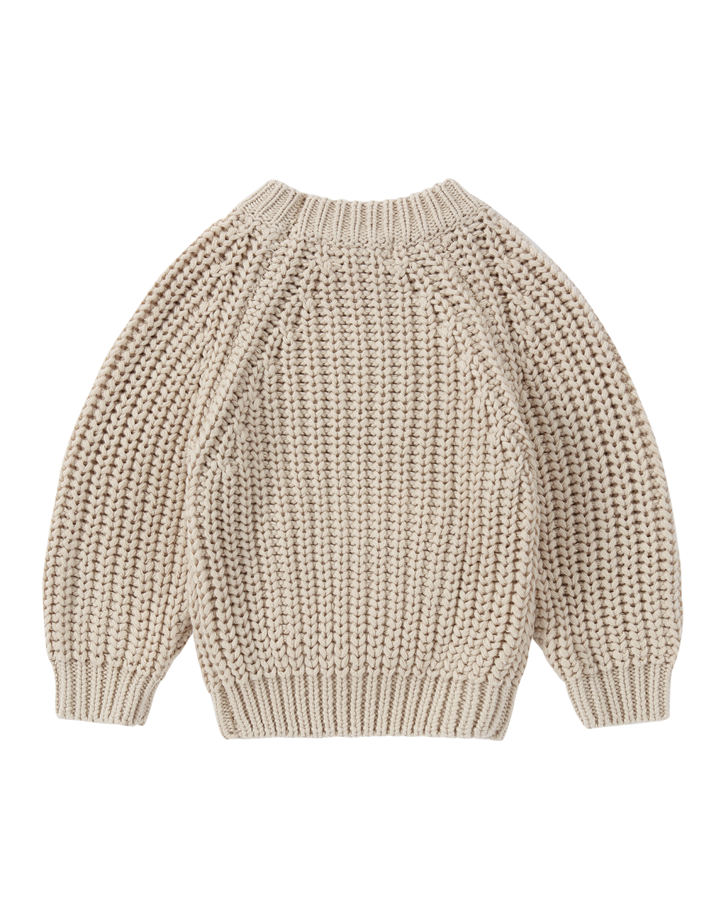Susukoshi Knit Pullover in Soy Milk - The Toy Station