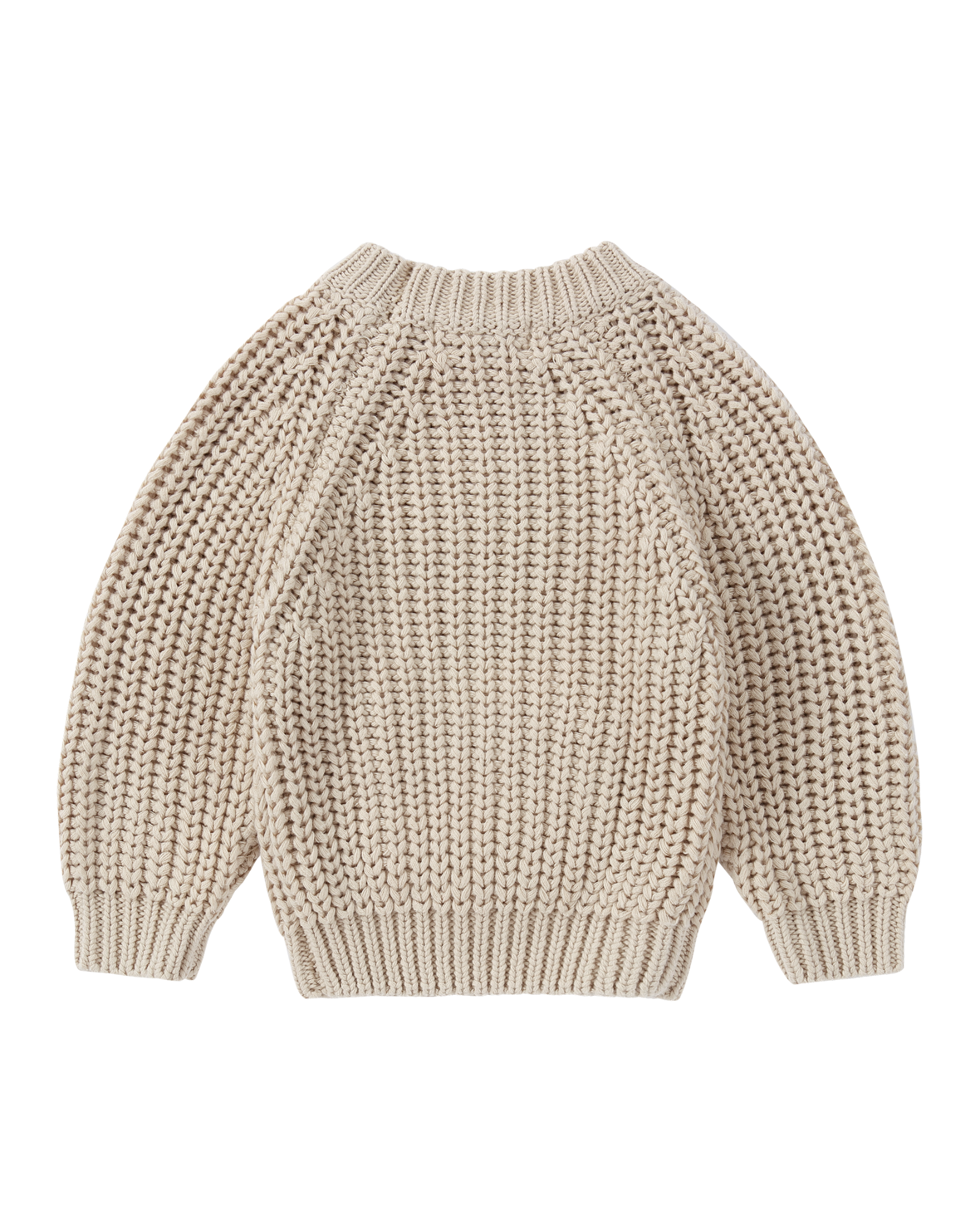 Susukoshi Knit Pullover in Soy Milk - The Toy Station