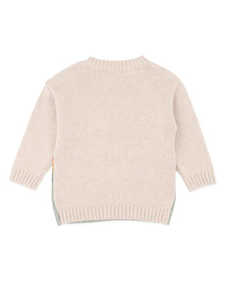 Bébé by Minihaha HUNTER FARM ORGANIC KNITTED JUMPER