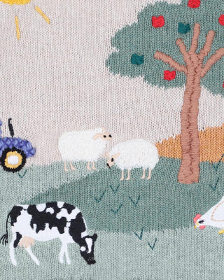 Bébé by Minihaha HUNTER FARM ORGANIC KNITTED JUMPER