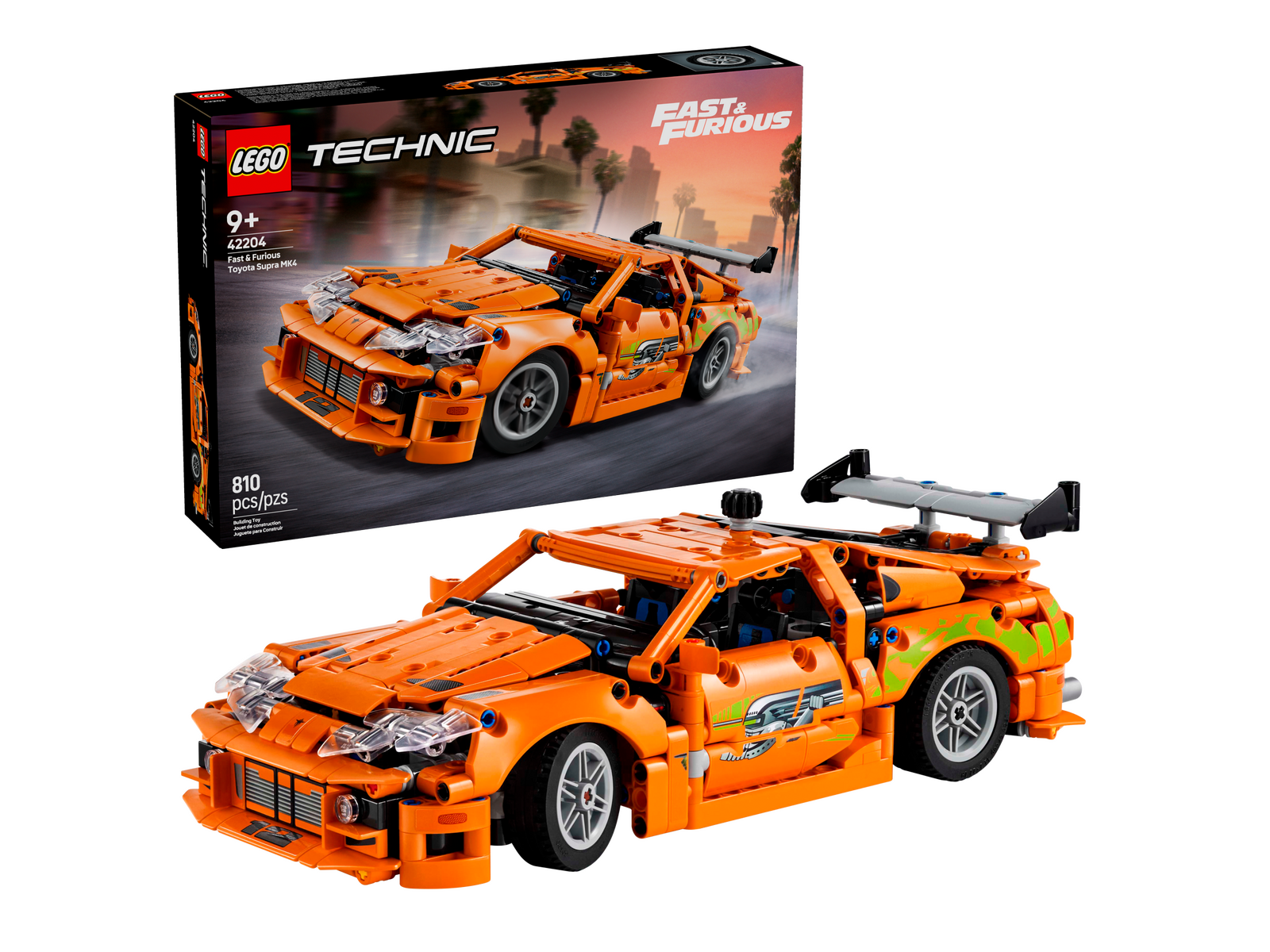 Lego 42204 Fast&Furious Toyota Supra MK4 - The Toy Station