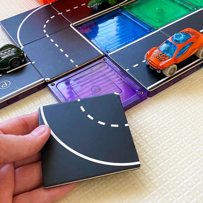 Magnetic Tile Toppers-Road Pack - The Toy Station