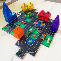 Magnetic Tile Toppers-Road Pack