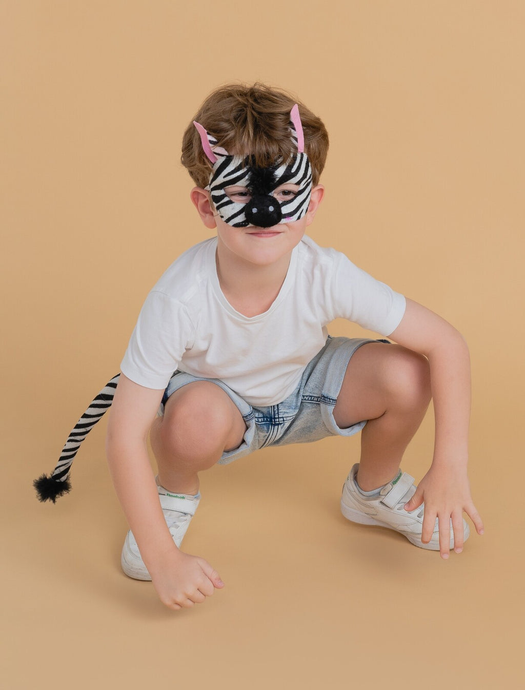 ZEBRA - Animal Mask & Tail - The Toy Station