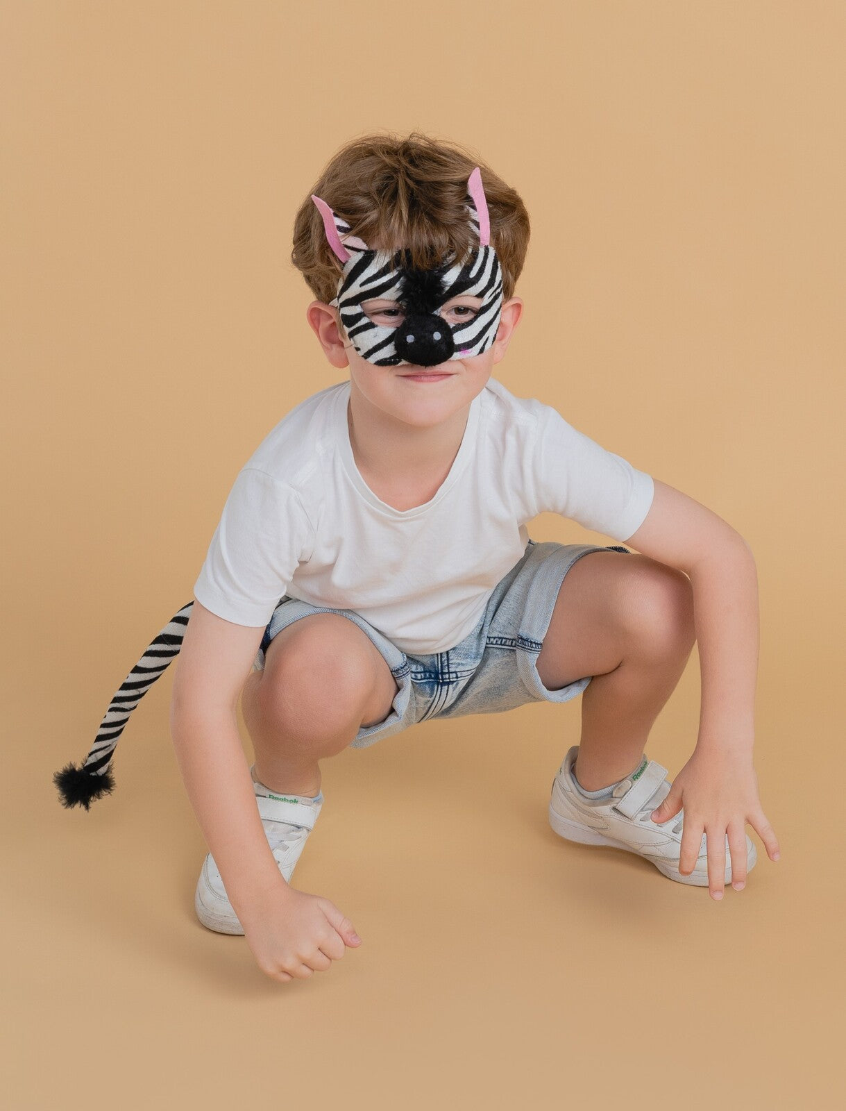 ZEBRA - Animal Mask & Tail - The Toy Station