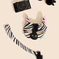 ZEBRA - Animal Mask & Tail - The Toy Station