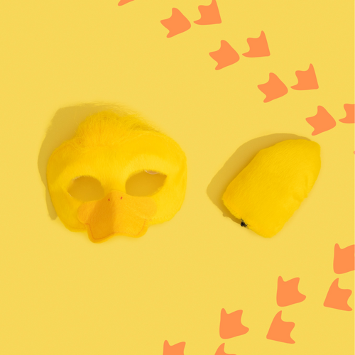 DUCK - Animal Mask & Tail - The Toy Station