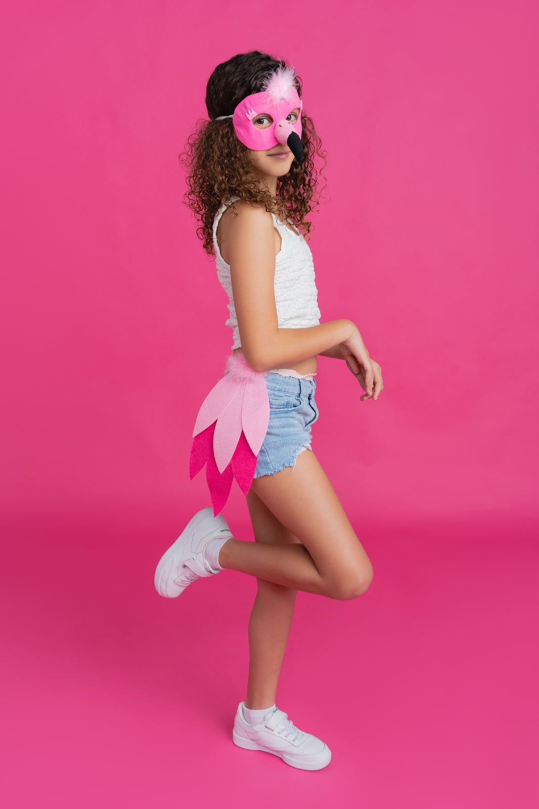 FLAMINGO - Animal Mask & Tail - The Toy Station