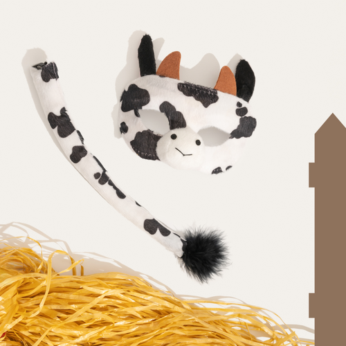 COW - Animal Mask & Tail - The Toy Station