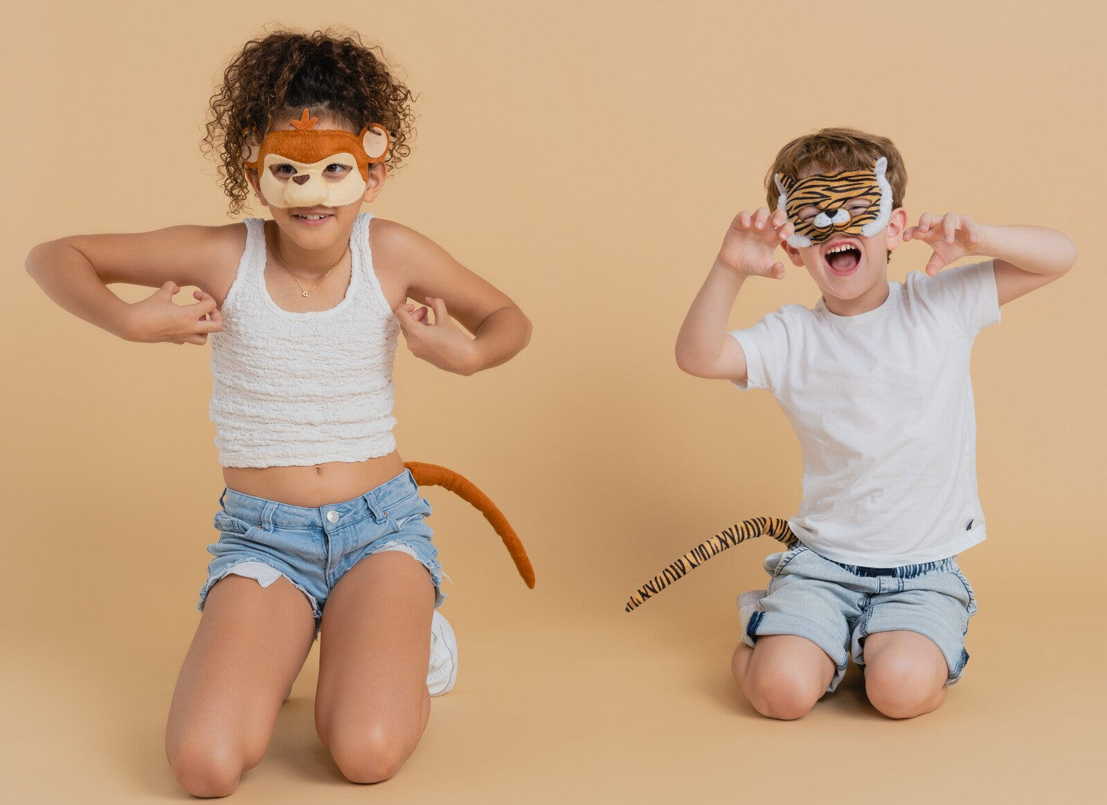 TIGER - Animal Mask & Tail - The Toy Station