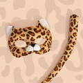 LEOPARD - Animal Mask & Tail - The Toy Station