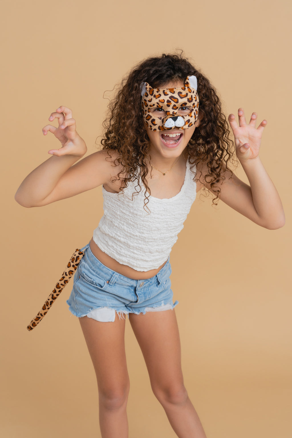 LEOPARD - Animal Mask & Tail - The Toy Station
