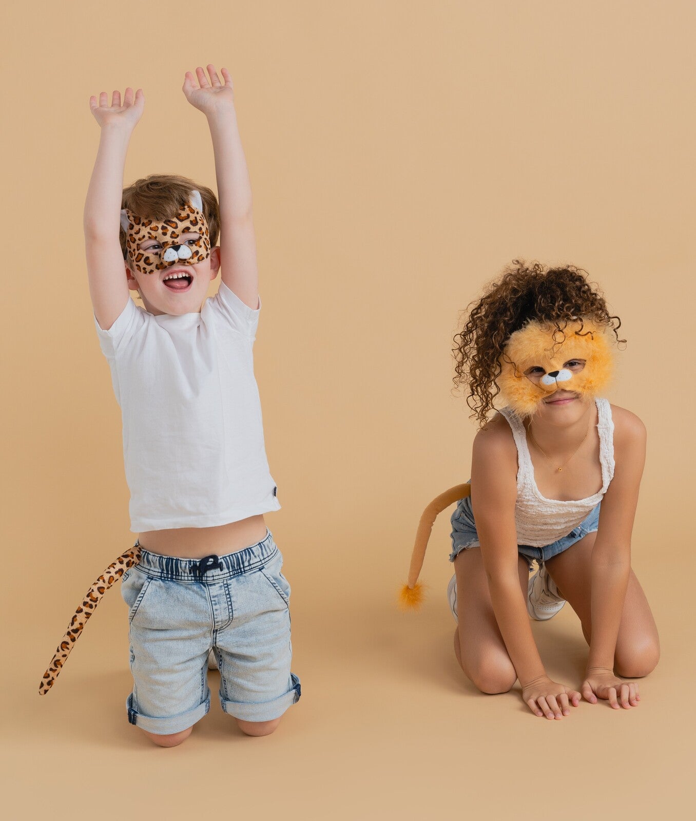 LEOPARD - Animal Mask & Tail - The Toy Station