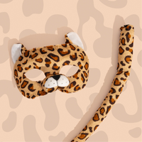 LEOPARD - Animal Mask & Tail