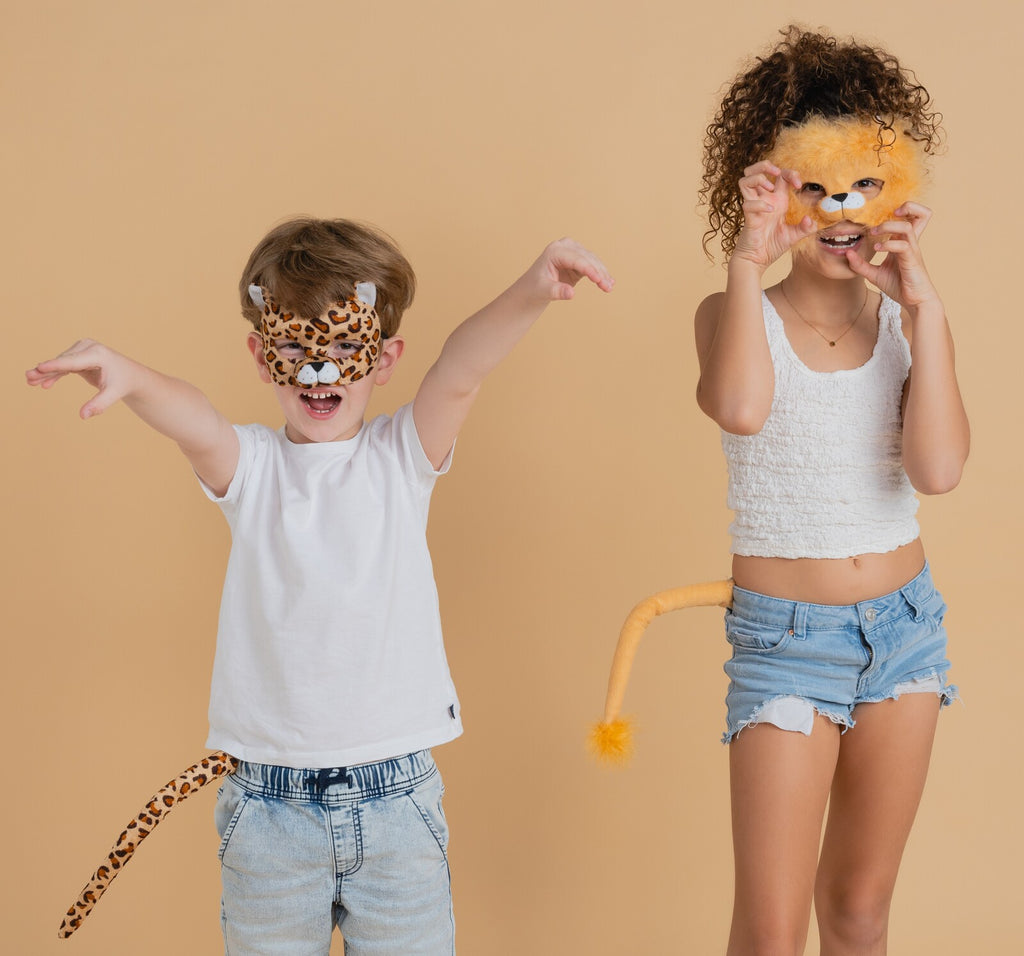 LEOPARD - Animal Mask & Tail - The Toy Station