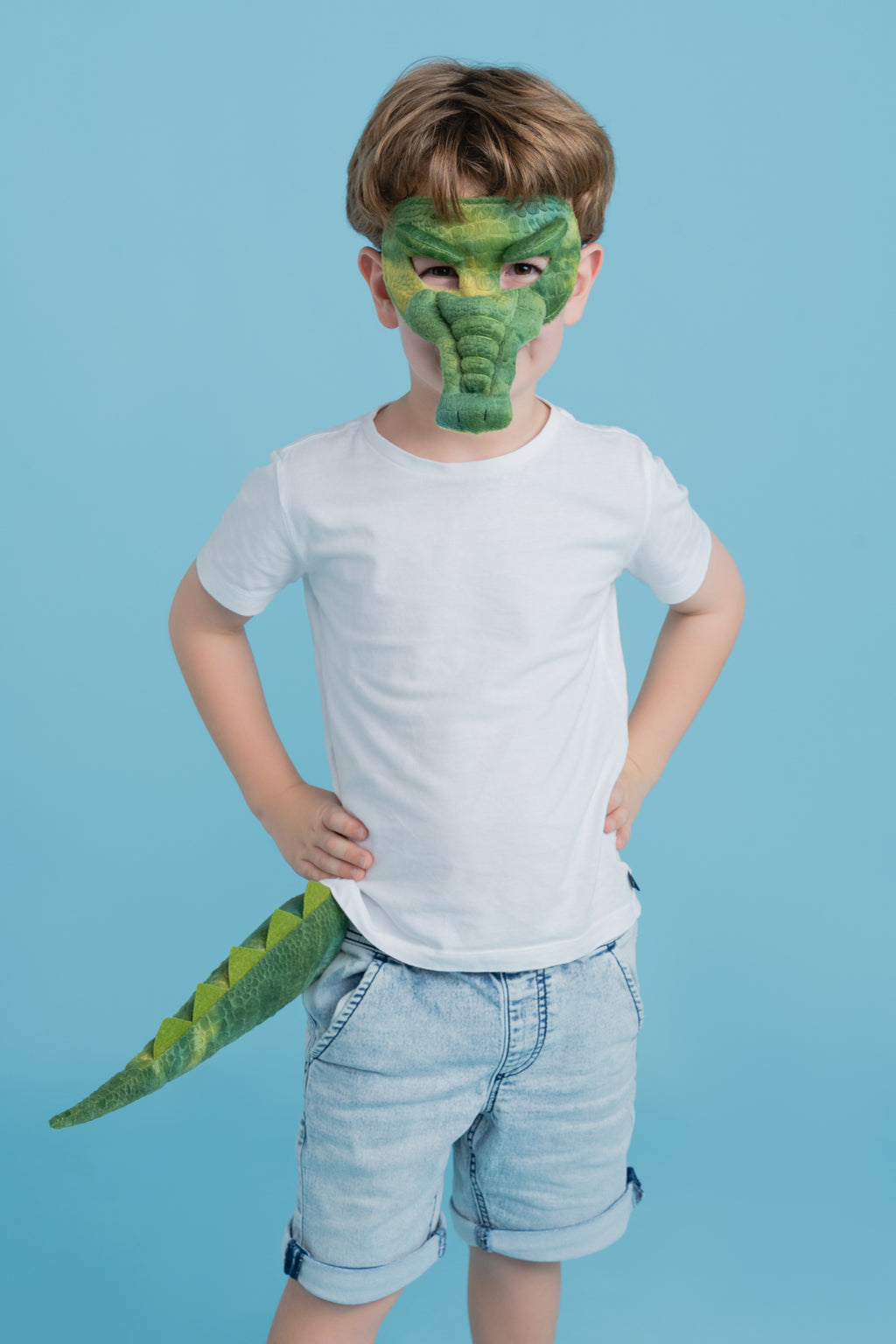 CROCODILE - Animal Mask & Tail - The Toy Station