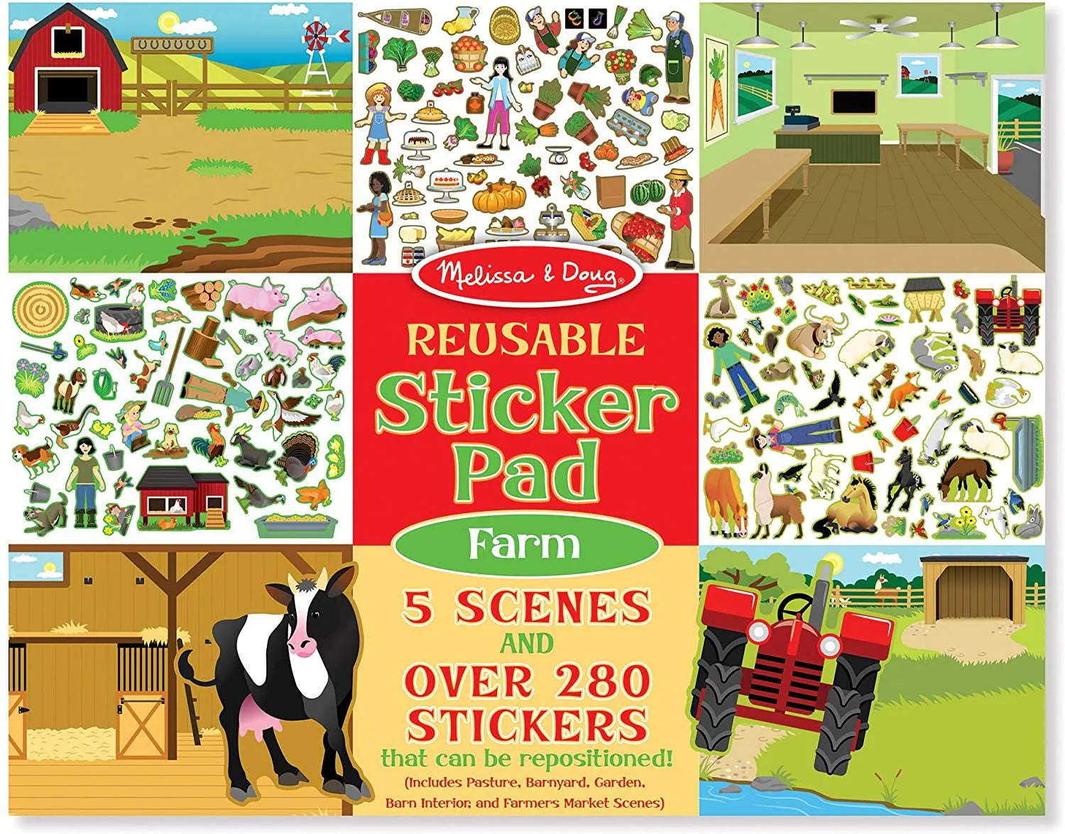 Melissa & Doug Reusable Sticker Pad - The Toy Station