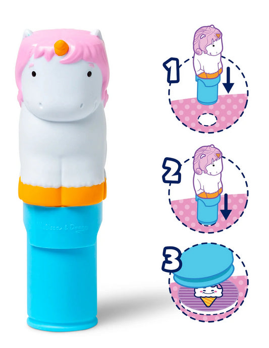 Sticker WOW - Unicorn