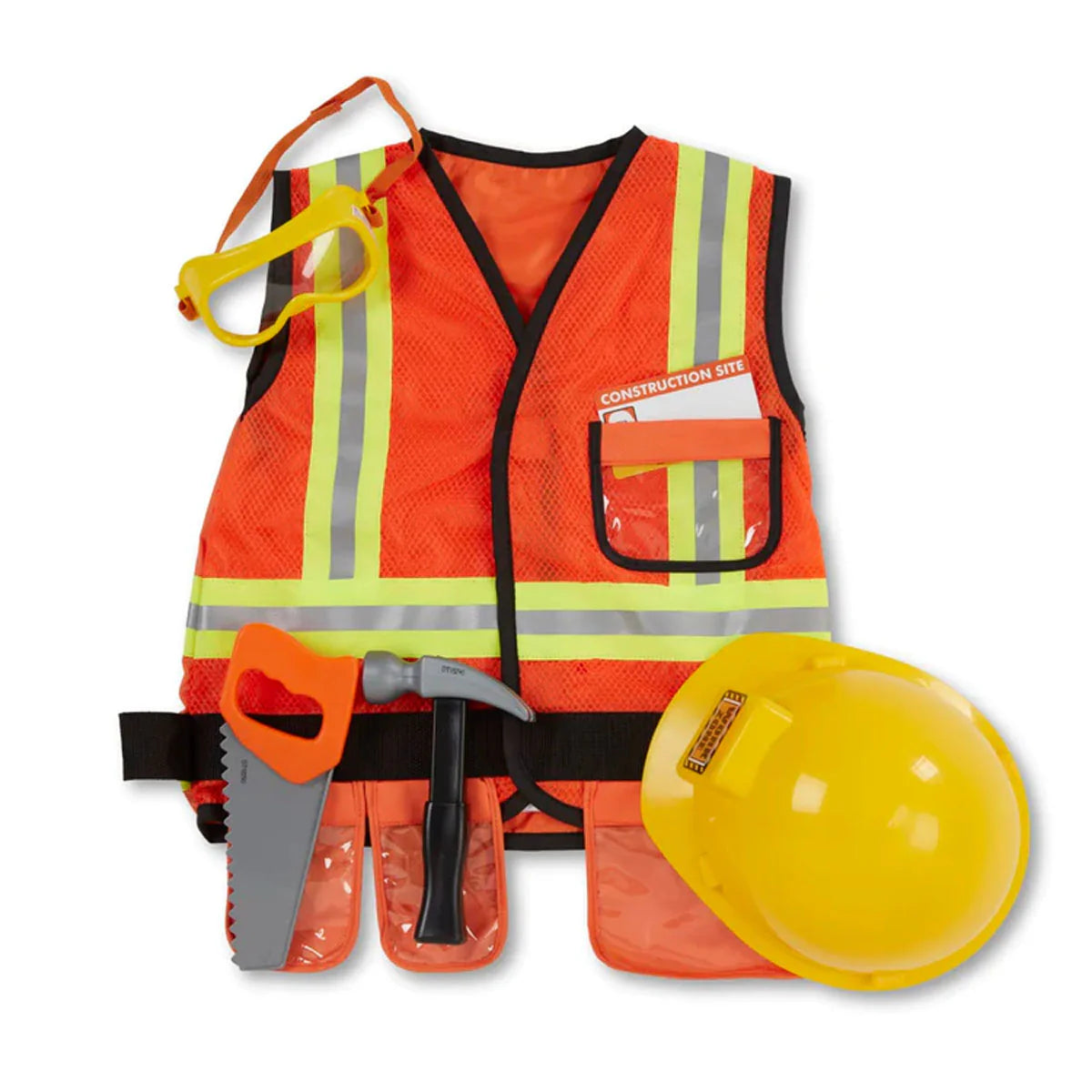 Melissa & Doug Construction Worker Costume - The Toy Station
