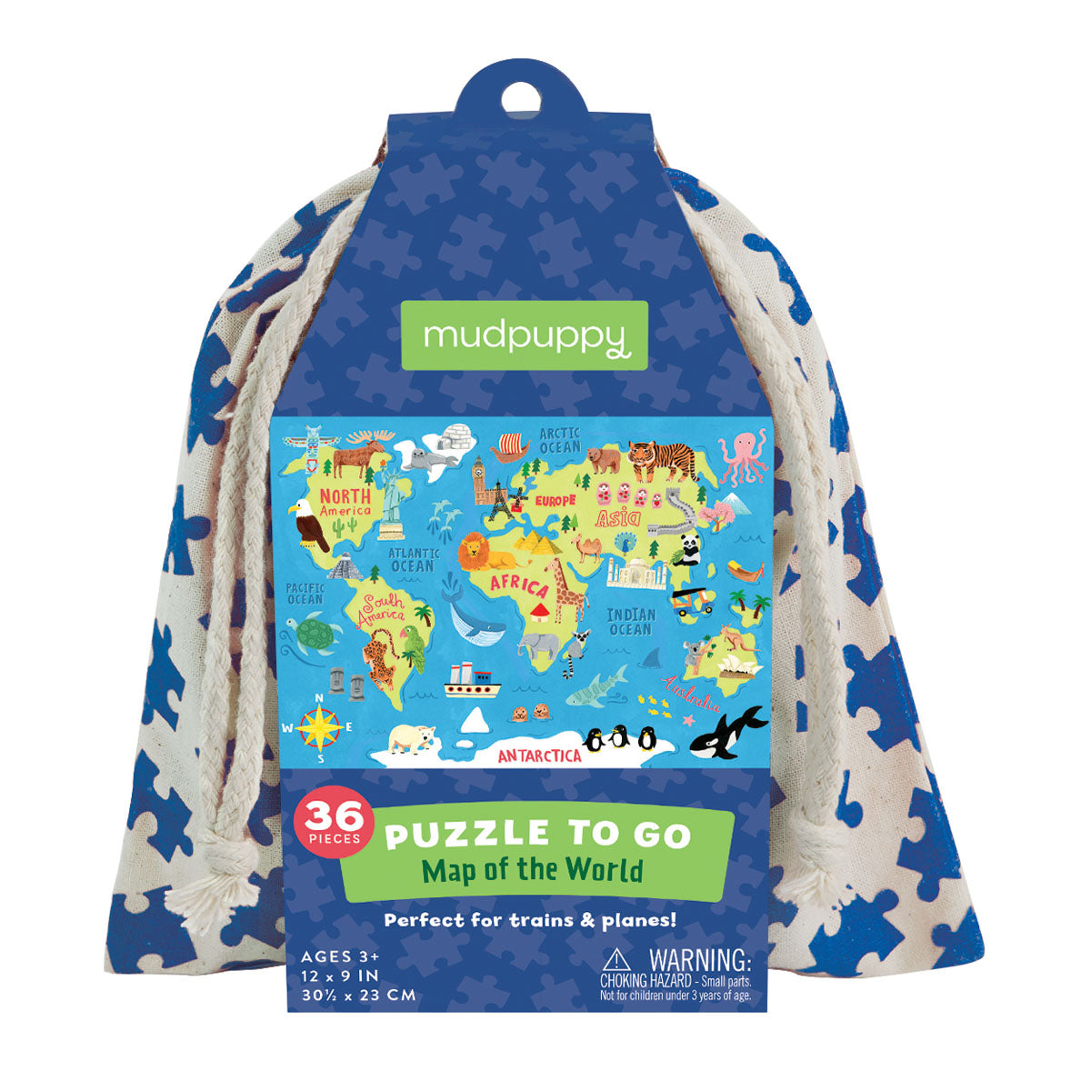 Mudpuppy To Go Puzzle - The Toy Station