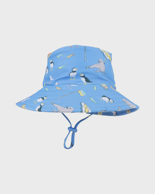 Minihaha Swim CONWAY SWIM HAT WITH QUICK RELEASE NECK TIE