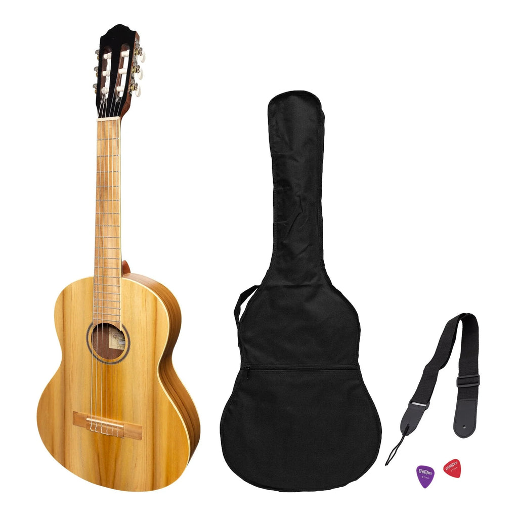 Martinez 3/4 Size Teakwood Classical Guitar - The Toy Station