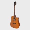Martinez '41 Series' Dreadnought Cutaway Acoustic-Electric Guitar - Natural Gloss