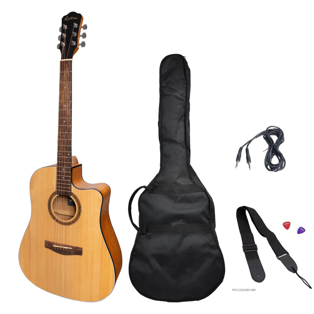 Martinez Acou-Elec Cutaway Guitar - The Toy Station